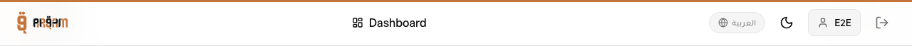 Dashboard sidebar navigation